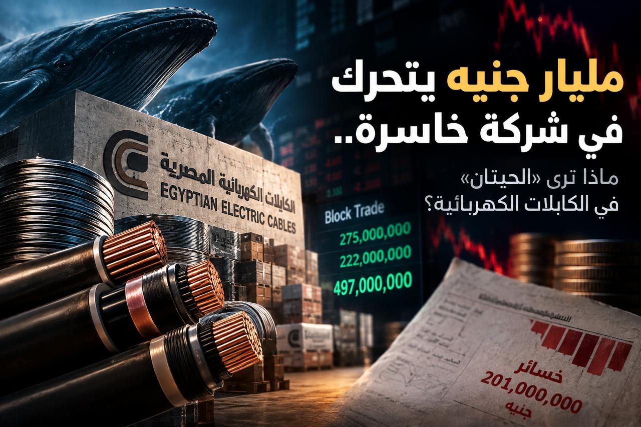 مليار جنيه يتحرك في شركة خاسرة.. ماذا ترى «الحيتان» في الكابلات الكهربائية؟